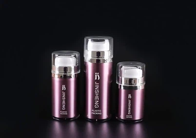 Bouteille cosmétique de luxe en or pour pompe à lotion