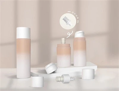 Flacon pompe airless noir